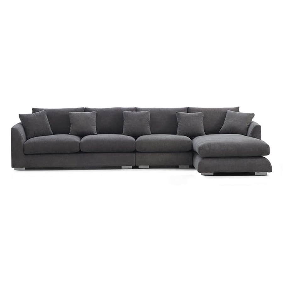 Aalto Boutique Polyester Feathers Sectional for $2,448