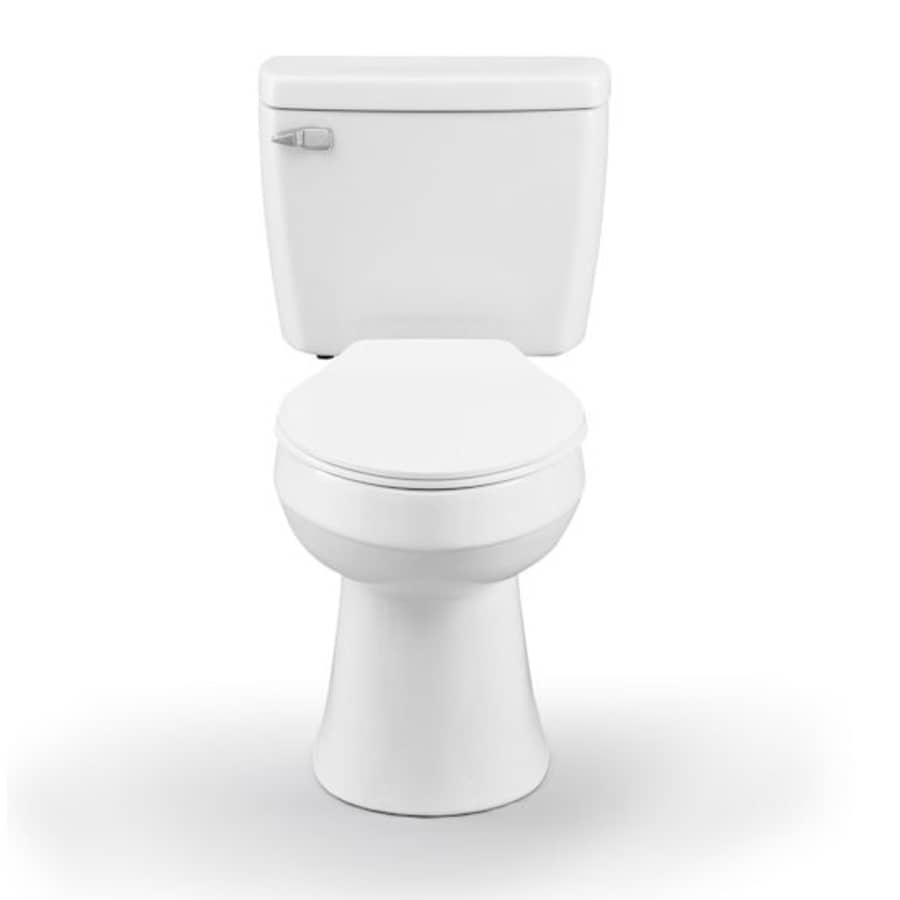 Project Source Pro-Flush Elongated Chair Height 2-Piece WaterSense Toilet for $89 Project Source Pro-Flush Elongated Chair Height 2-Piece WaterSense Toilet for $89