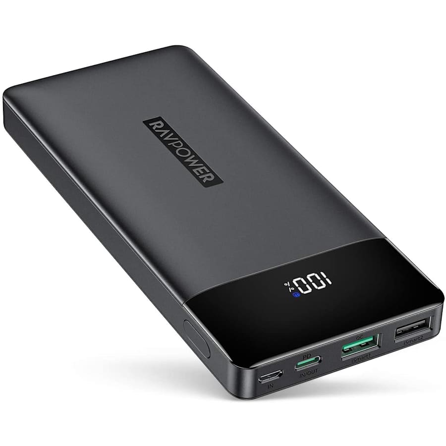 RAVPower 15,000mAh Portable Power Bank for $22 RAVPower 15,000mAh Portable Power Bank for $22