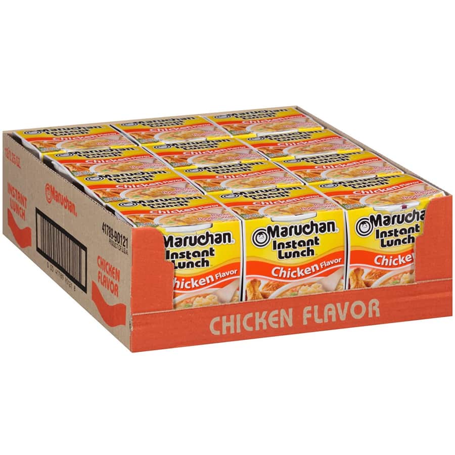 Maruchan Instant Lunch Ramen Noodle Cup 12-Pack for $6