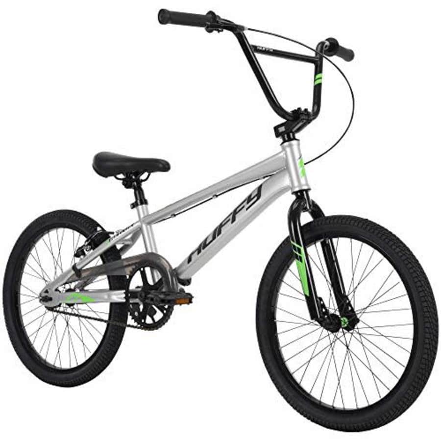 Huffy Axilus 20" BMX Bike, Steel Frame, Race Style, Matte Silver for $187 Huffy Axilus 20" BMX Bike, Steel Frame, Race Style, Matte Silver for $187