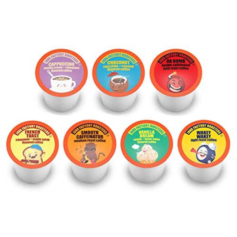 Java Factory Coffee Pods Compatible with K Cup Brewers Including 2.0, Assorted Variety Pack, 80 for $35 Java Factory Coffee Pods Compatible with K Cup Brewers Including 2.0, Assorted Variety Pack, 80 for $35