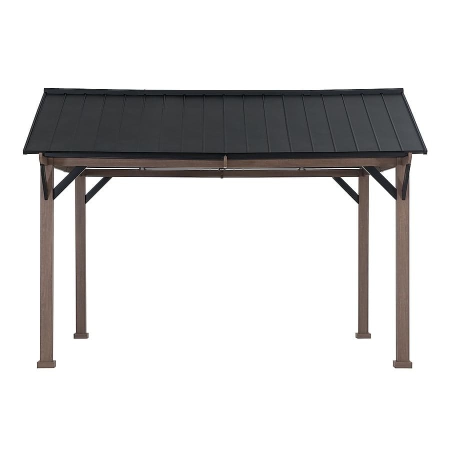 Summercove 13x11-Foot Square Steel Roof Gazebo for $1,653