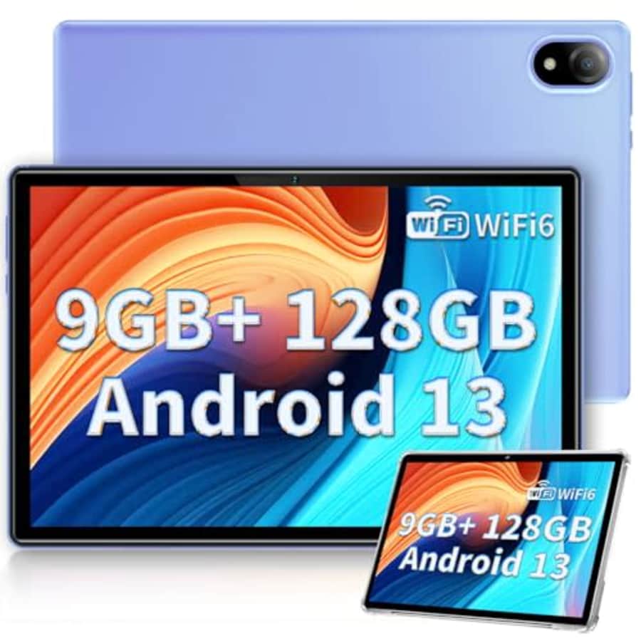 DOOGEE U10 Android 13 Tablet 10 inch, 9GB RAM + 128GB ROM/1TB Expand, 1280 * 800 IPS HD Screen, for $100