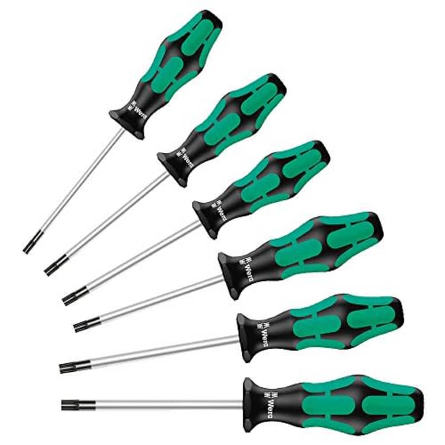 Wera 345222 Kraftform Plus TorxPlus Screwdriver Set for $27