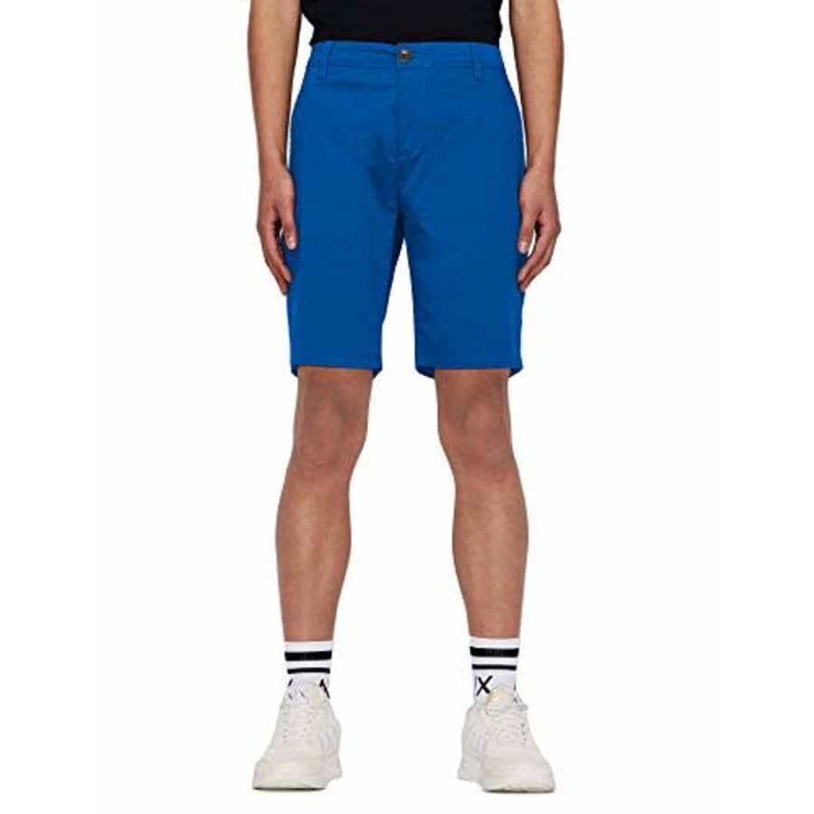 A|X Armani Exchange Men's Classic Bermuda Shorts, Sodalite Blue, 31 for $25