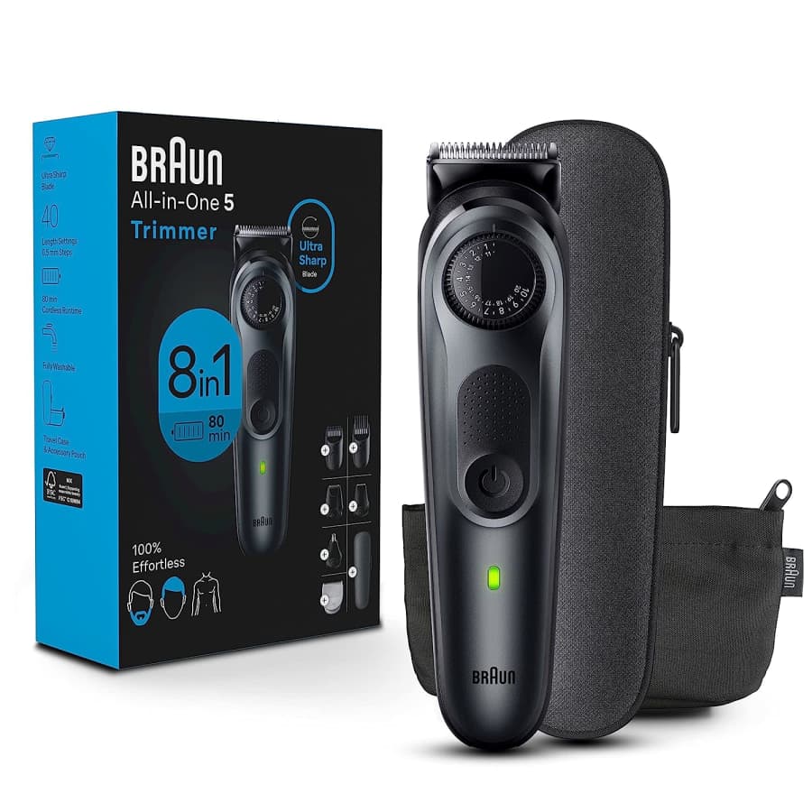 Braun 8-in-1 Series 5 Trimmer for $45 Braun 8-in-1 Series 5 Trimmer for $45