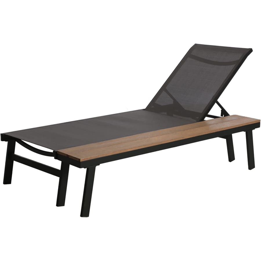 Christopher Knight Home John Chaise Lounge w/ Side Table for $184