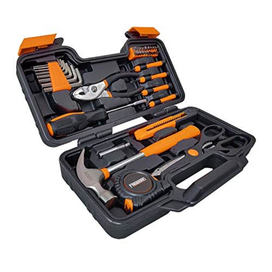 Freeman P39PCHTK 39 Piece Hand Tool Kit with Storage Case for $17