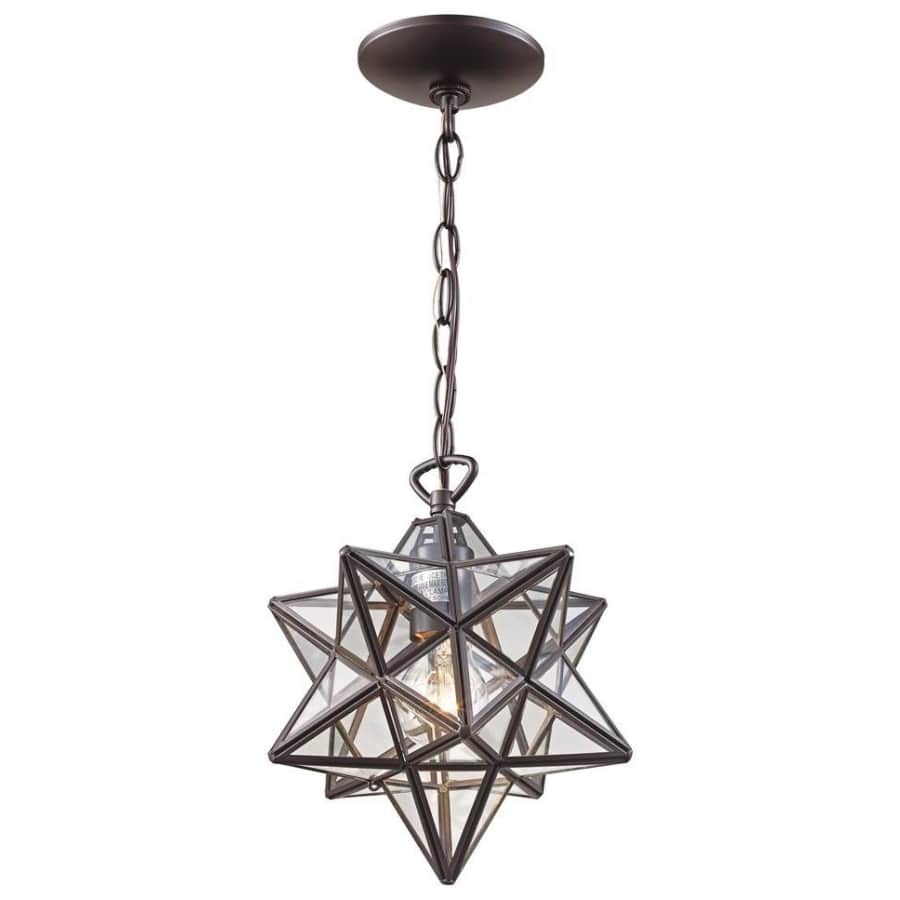 Bel Air Lighting 1-Light Star Pendant for $66
