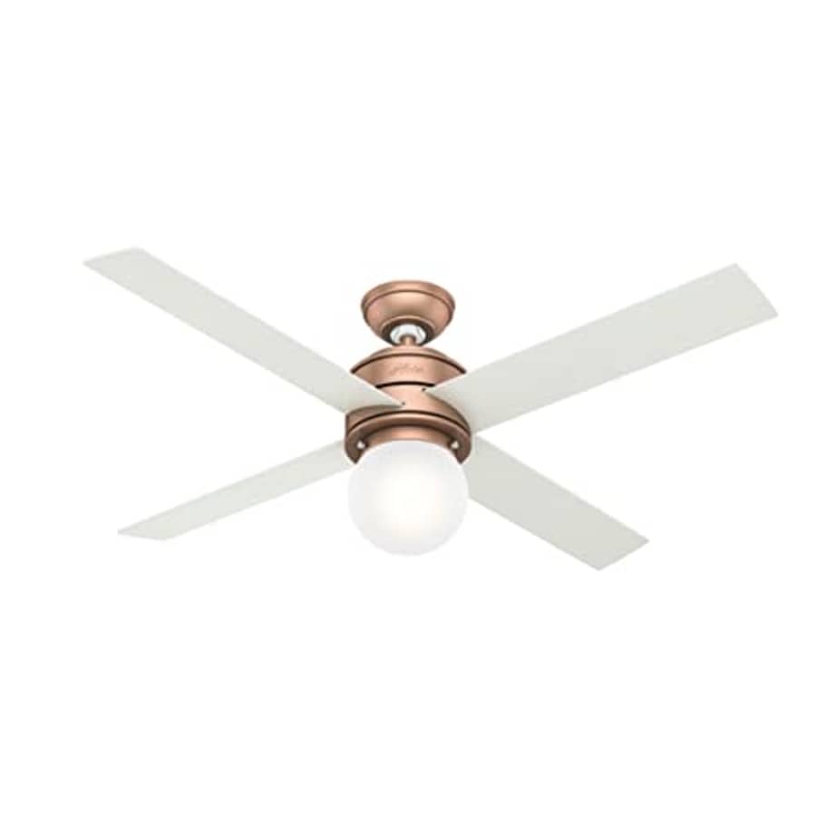 Hunter Fan Company 59330 Hepburn Ceiling Fan, 52, Satin Copper Finish for $252