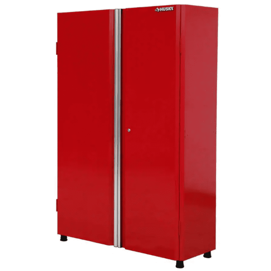 Husky 48" x 72" 24-Gauge Steel Garage Cabinet for $270 Husky 48" x 72" 24-Gauge Steel Garage Cabinet for $270