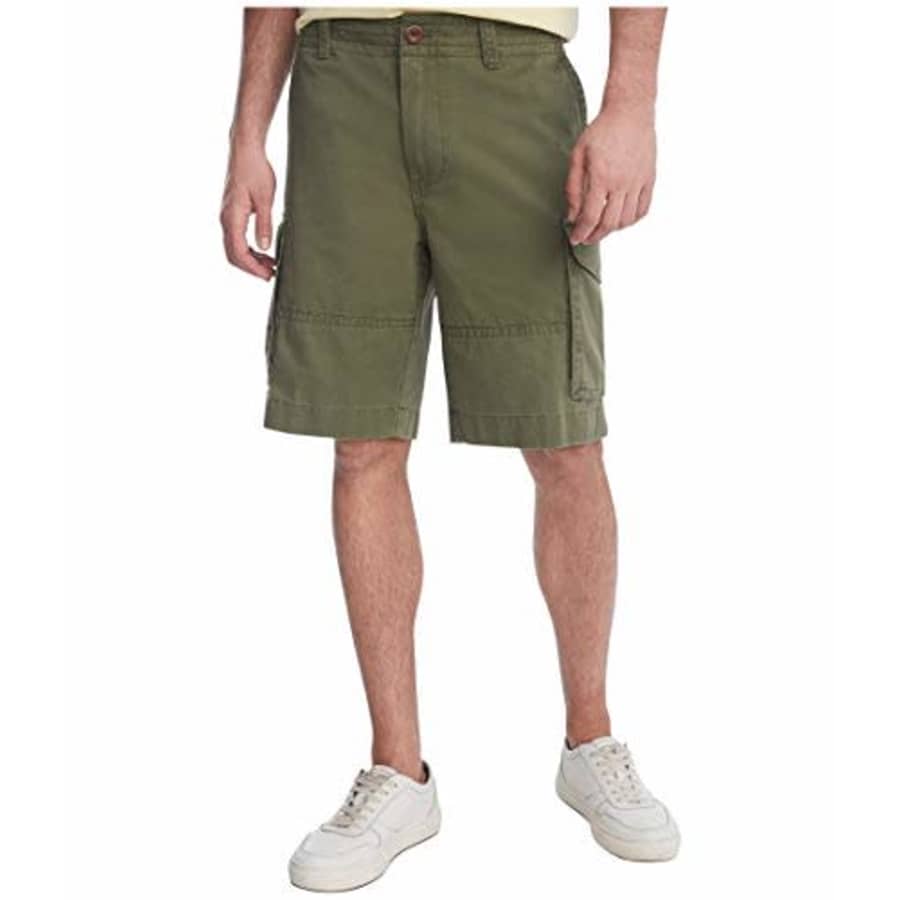 Tommy Hilfiger Men's 6 Pocket Cargo Shorts, Army Green, 34 for $43 Tommy Hilfiger Men's 6 Pocket Cargo Shorts, Army Green, 34 for $43