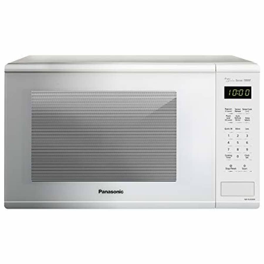 Panasonic NN-SU656W Countertop Microwave Oven with Genius Sensor, Quick 30sec, Popcorn Button, for $163