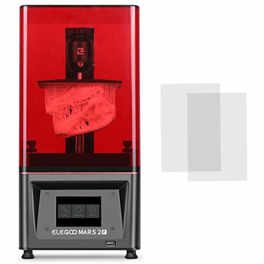 ELEGOO Resin 3D Printer Mars 2 Pro Mono MSLA 3D Printer UV Photocuring LCD Resin 3D Printer with for $226