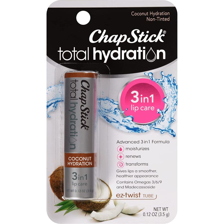 ChapStick Total Hydration Coconut Lip Balm Tube for $10