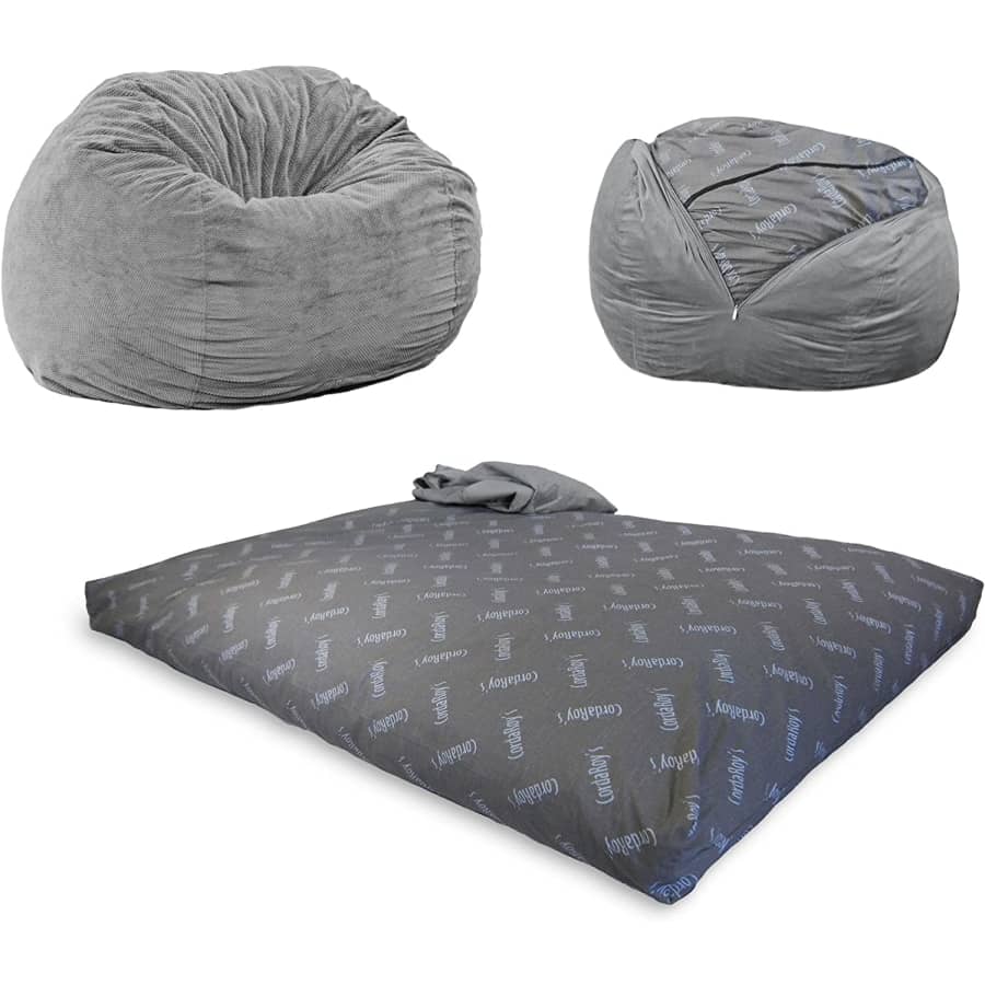 CordaRoy's Chenille Bean Bag Chair for $220 CordaRoy's Chenille Bean Bag Chair for $220