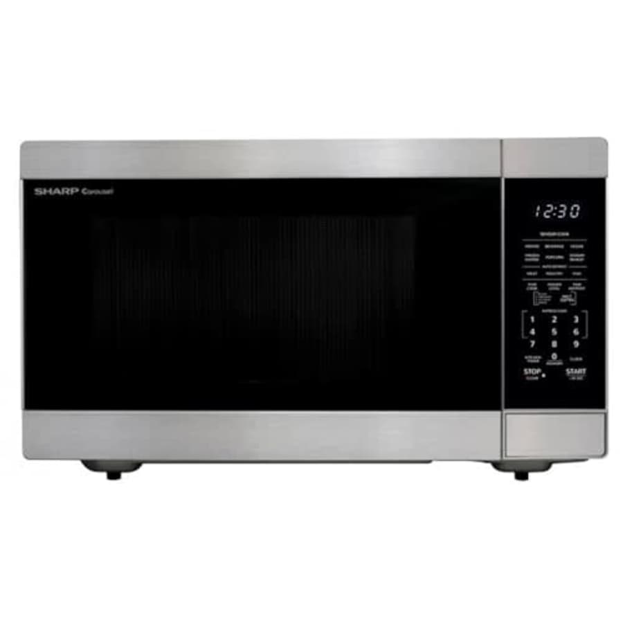 Sharp 2.2-Cu. Ft. Countertop Microwave Oven, Stainless Steel (Smc2266hs) for $229