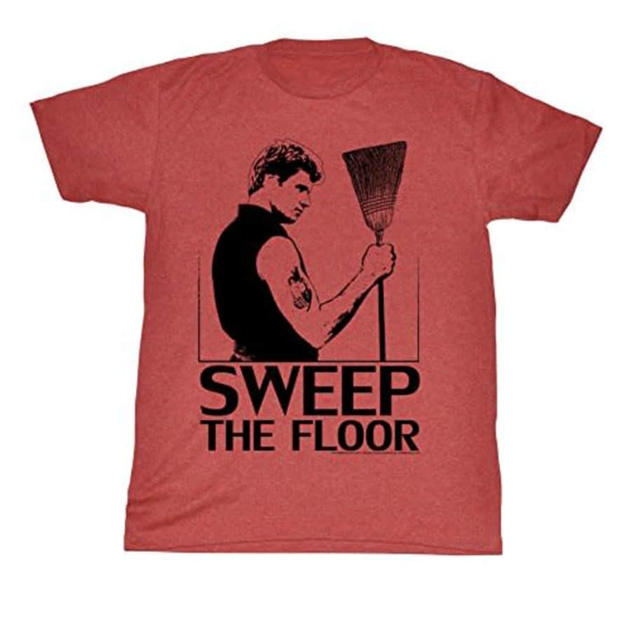 American Classics Men's Karate Kid Sweep T-Shirt, Red, XX-Large for $20