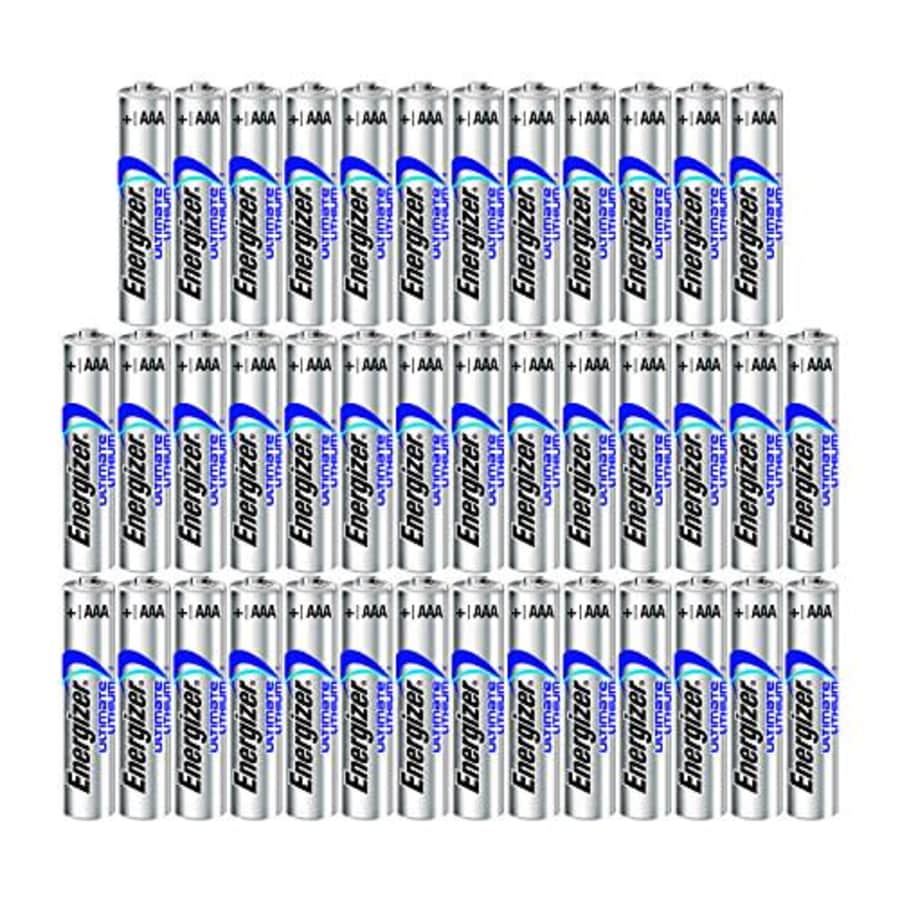 Energizer 40AAA Ultimate Lithium Long Lasting Leakproof Batteries for $90