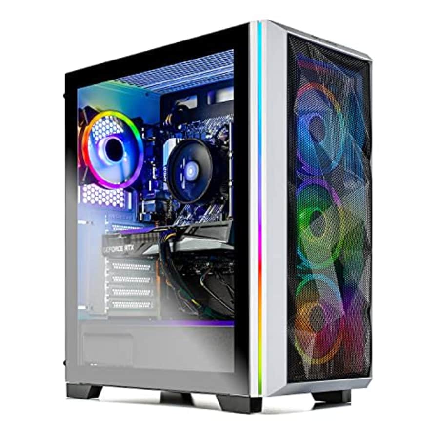 Skytech Chronos Gaming PC Desktop - AMD Ryzen 5 5600X 3.7GHz, RTX 3070 8GB, 16GB DDR4 3200, 1TB for $950