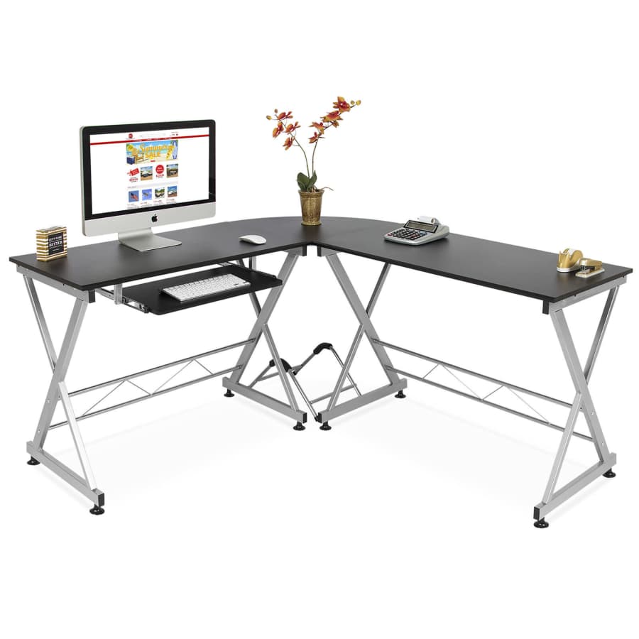 Best Choice L-Shape Corner Computer Desk for $89