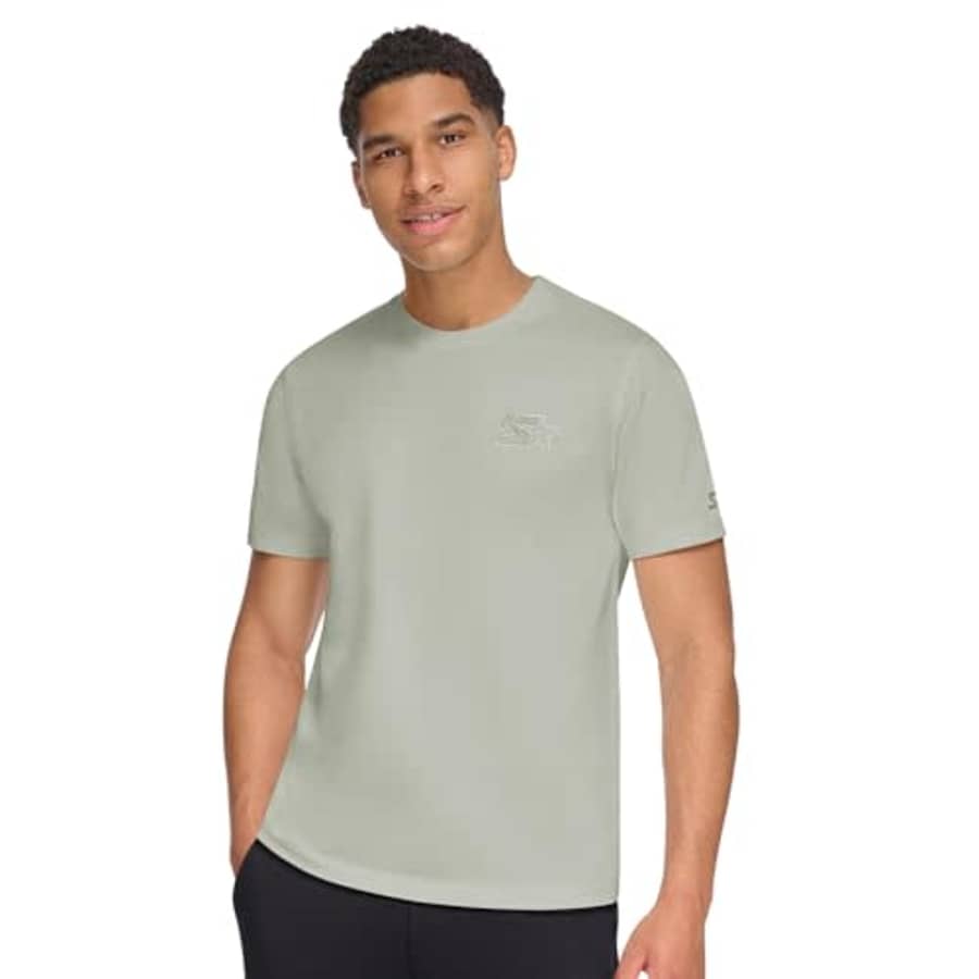 Starter Men's Soft Embriodered T-shirt, Abbey Stone for $12 Starter Men's Soft Embriodered T-shirt, Abbey Stone for $12