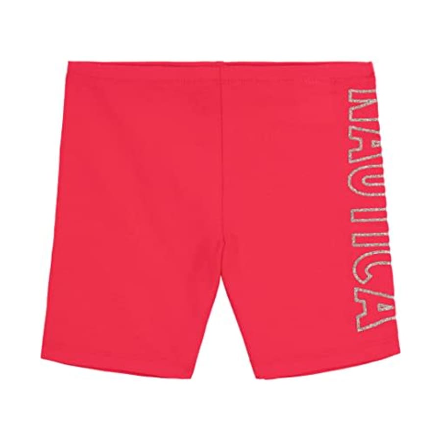 Nautica Girls' Active Spandex Bike Shorts, Virtual Pink Heart, 4T for $4 Nautica Girls' Active Spandex Bike Shorts, Virtual Pink Heart, 4T for $4