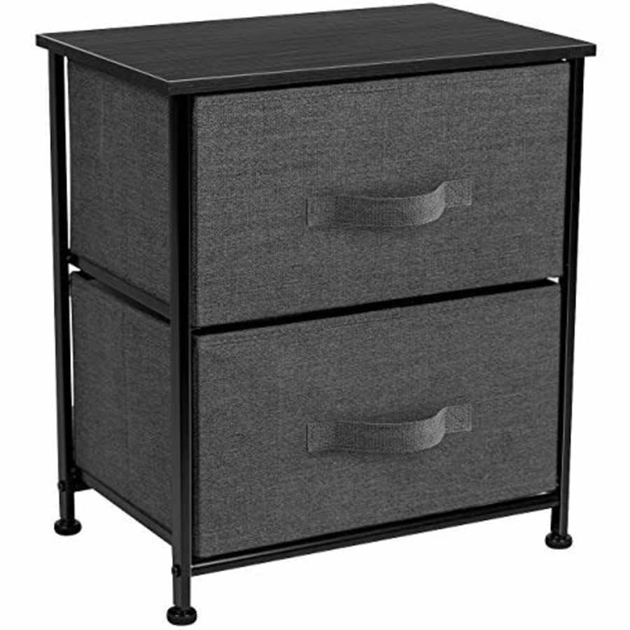Sorbus Nightstand with 2 Drawers - Bedside Furniture & Night Stand End Table Dresser for Home, for $39 Sorbus Nightstand with 2 Drawers - Bedside Furniture & Night Stand End Table Dresser for Home, for $39