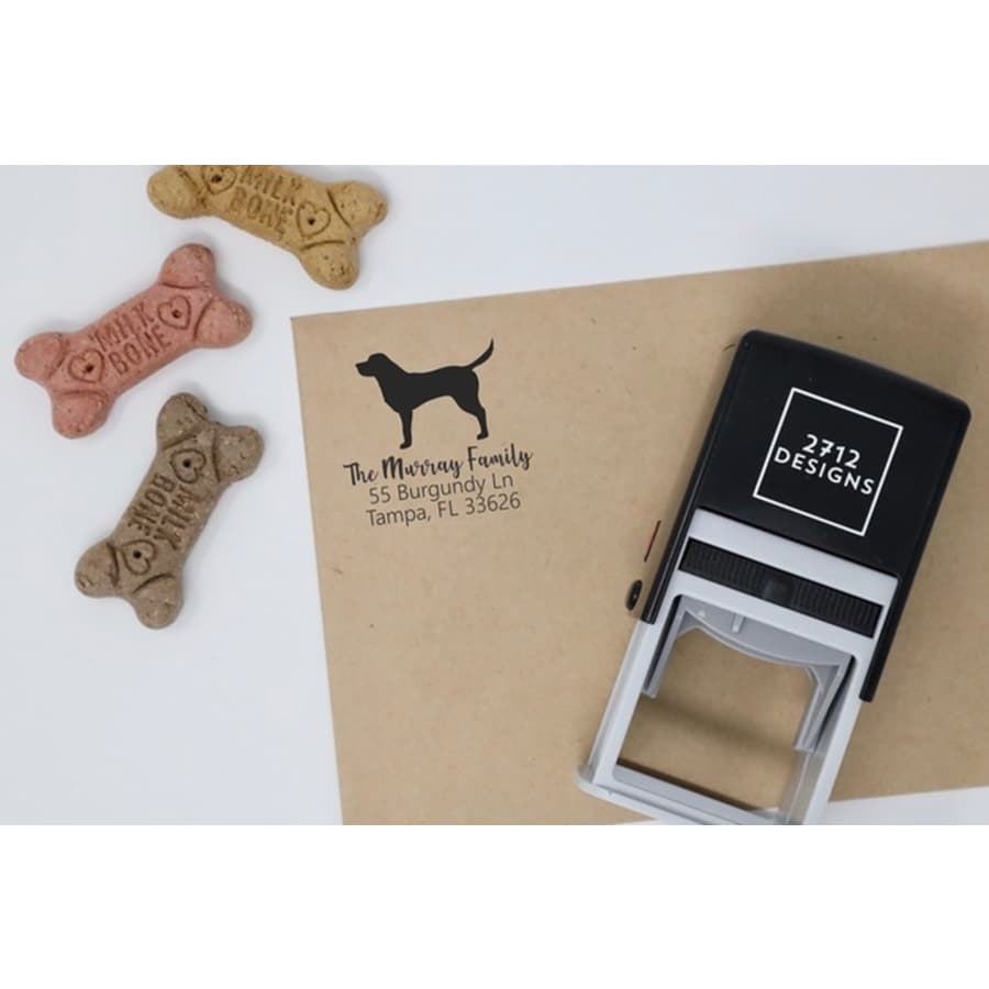 1, 2, or 3 Personalized Dog Breed or Cat Design Stamps from 2712 Designs at Groupon: from $8