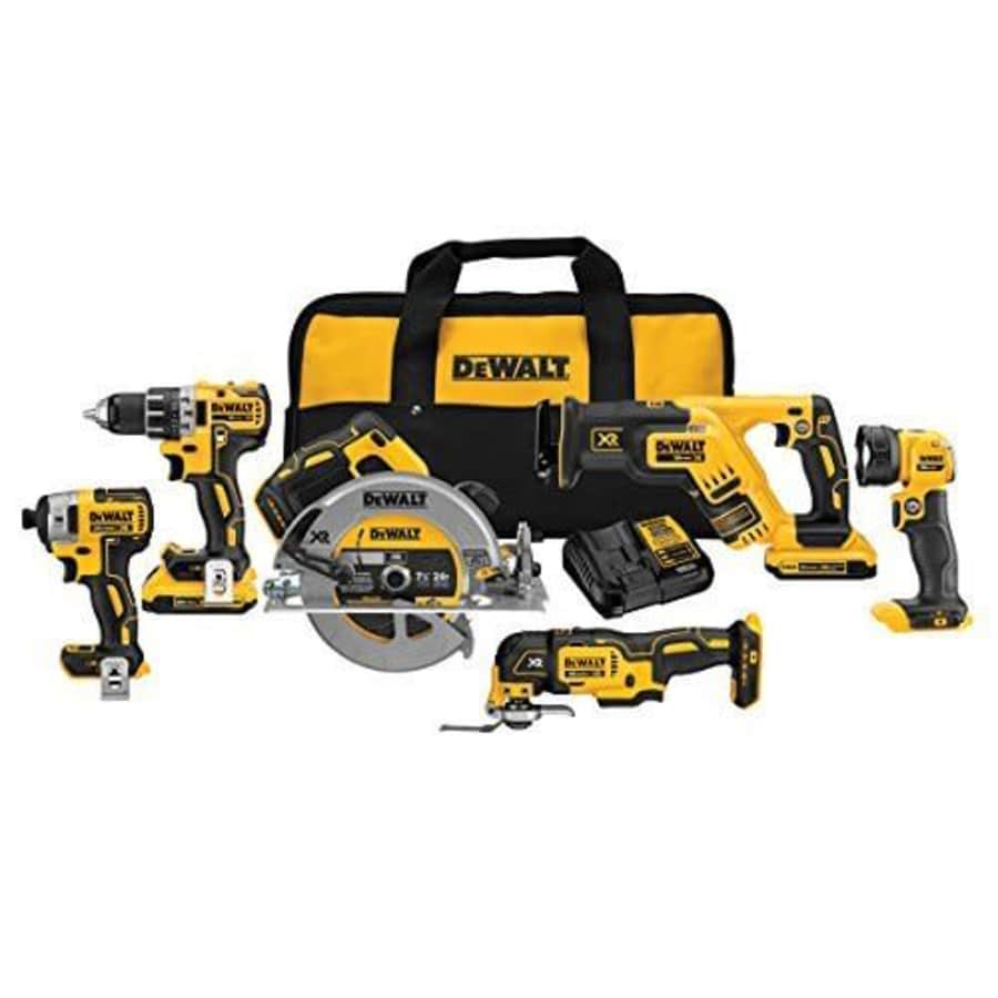 DEWALT 20V MAX XR Brushless Combo Kit, Compact 6-Tool (DCK684D2) for $702 DEWALT 20V MAX XR Brushless Combo Kit, Compact 6-Tool (DCK684D2) for $702