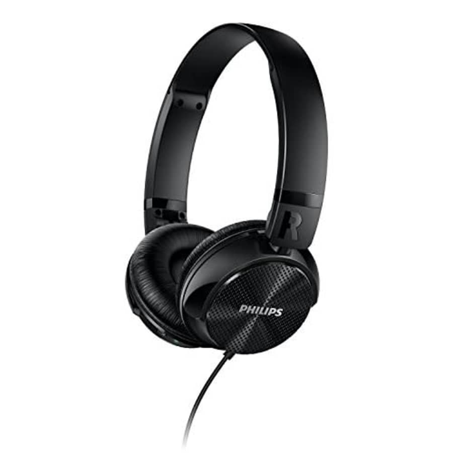 Philips SHL3750NC/27 Noise Cancellation Headphones, Black for $30