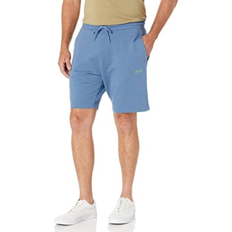 Levi's Men's Seasonal Sweat Shorts, (New) Sunset Blue, Large for $20