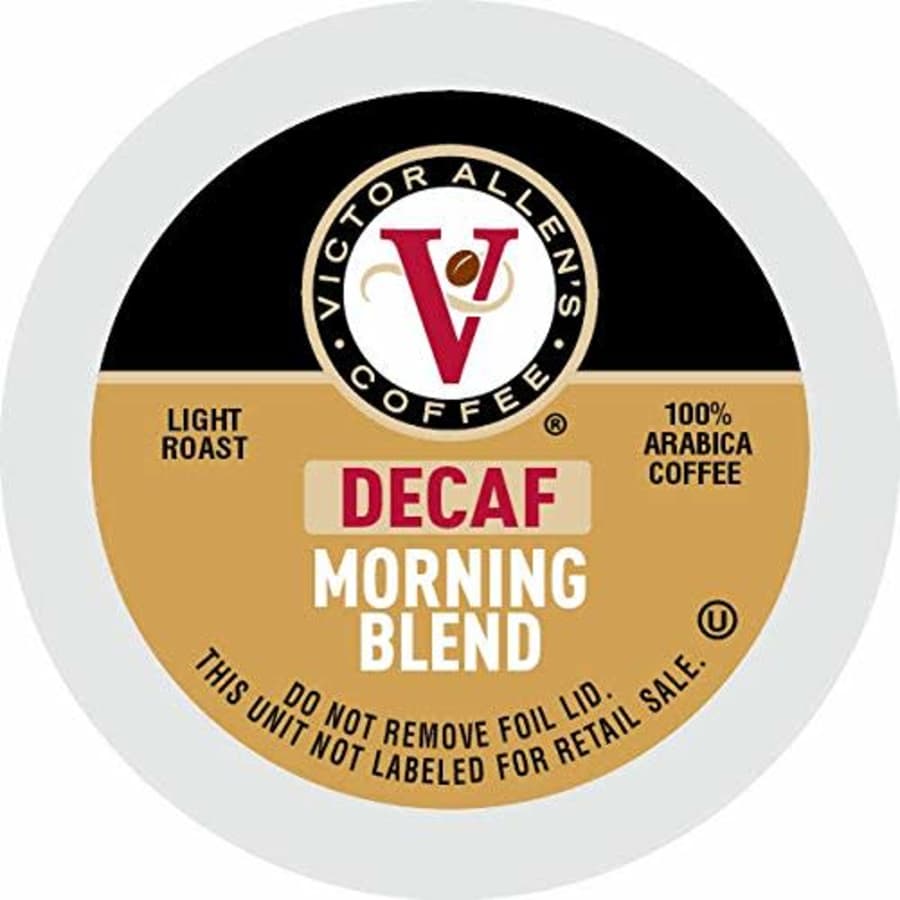 Victor Allen's Decaf Morning Blend for K-Cup Keurig 2.0 Brewers, 42 Count, Victor Allens Coffee Light Roast Single for $17 Victor Allen's Decaf Morning Blend for K-Cup Keurig 2.0 Brewers, 42 Count, Victor Allens Coffee Light Roast Single for $17