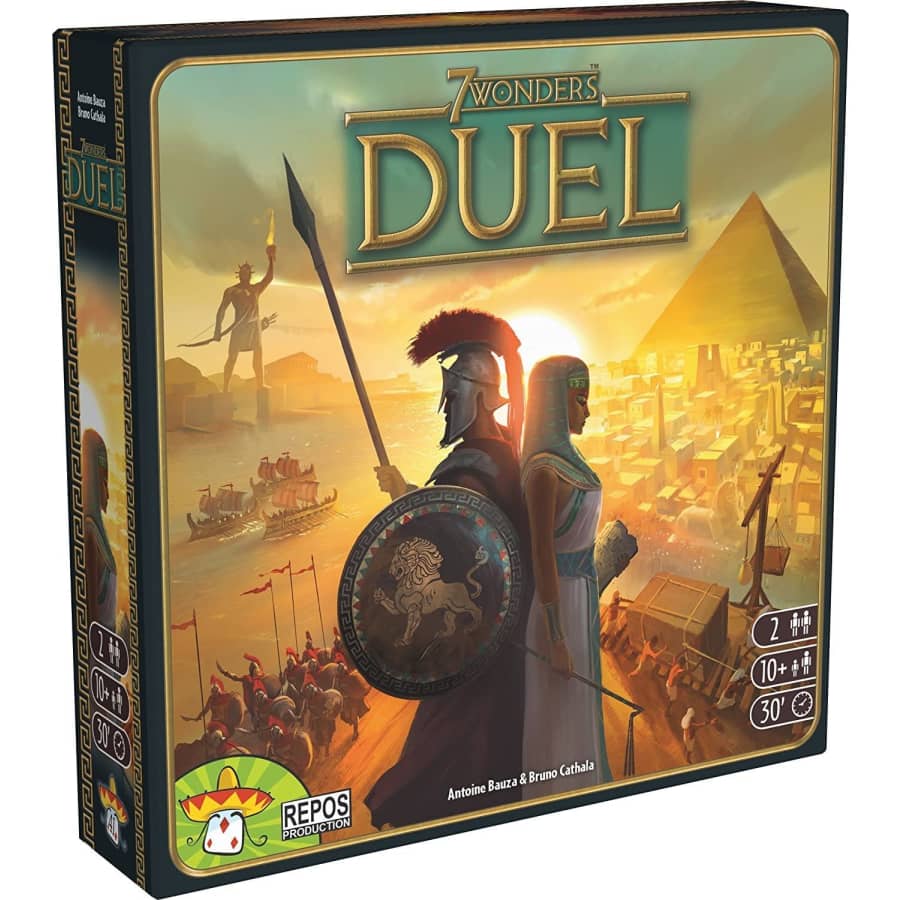 Asmodee 7 Wonders: Duel Board Game for $22