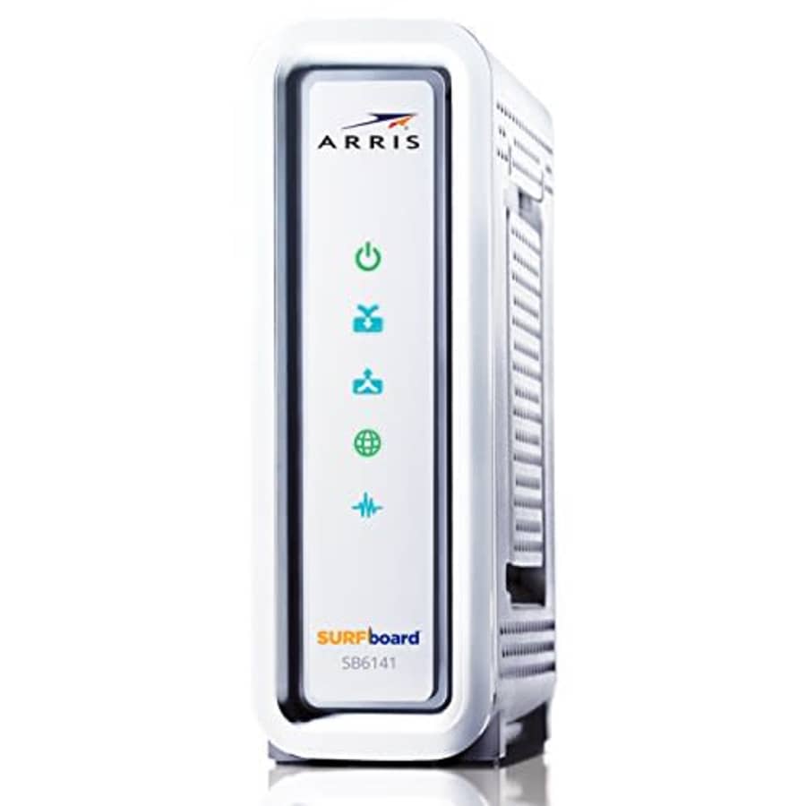 ARRIS SURFboard SB6141-RB 8x4 DOCSIS 3.0 Cable Modem (Renewed) for $30 ARRIS SURFboard SB6141-RB 8x4 DOCSIS 3.0 Cable Modem (Renewed) for $30