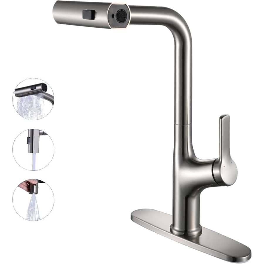 Waterfall Kitchen Faucet for $70 Waterfall Kitchen Faucet for $70