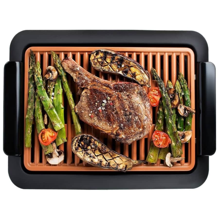 Gotham Steel Indoor Electric Smokeless Grill for $50 Gotham Steel Indoor Electric Smokeless Grill for $50