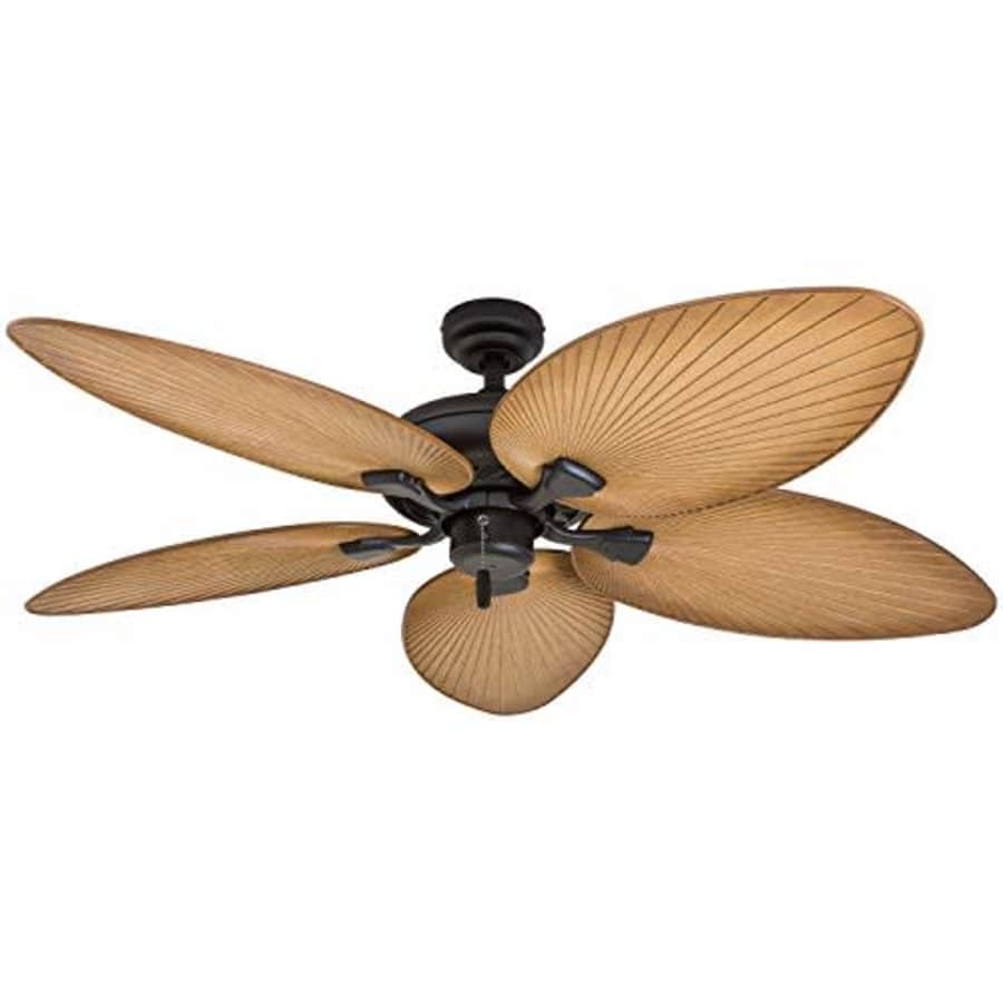 Honeywell Palm Island 50505-01 52-Inch Tropical Ceiling Fan, Five Palm Leaf Blades, Indoor/Outdoor, for $106