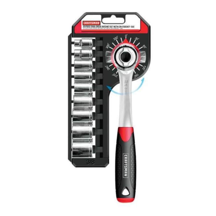 Craftsman 3/8" Drive Steel Metric Dual Drive Ratchet for $20