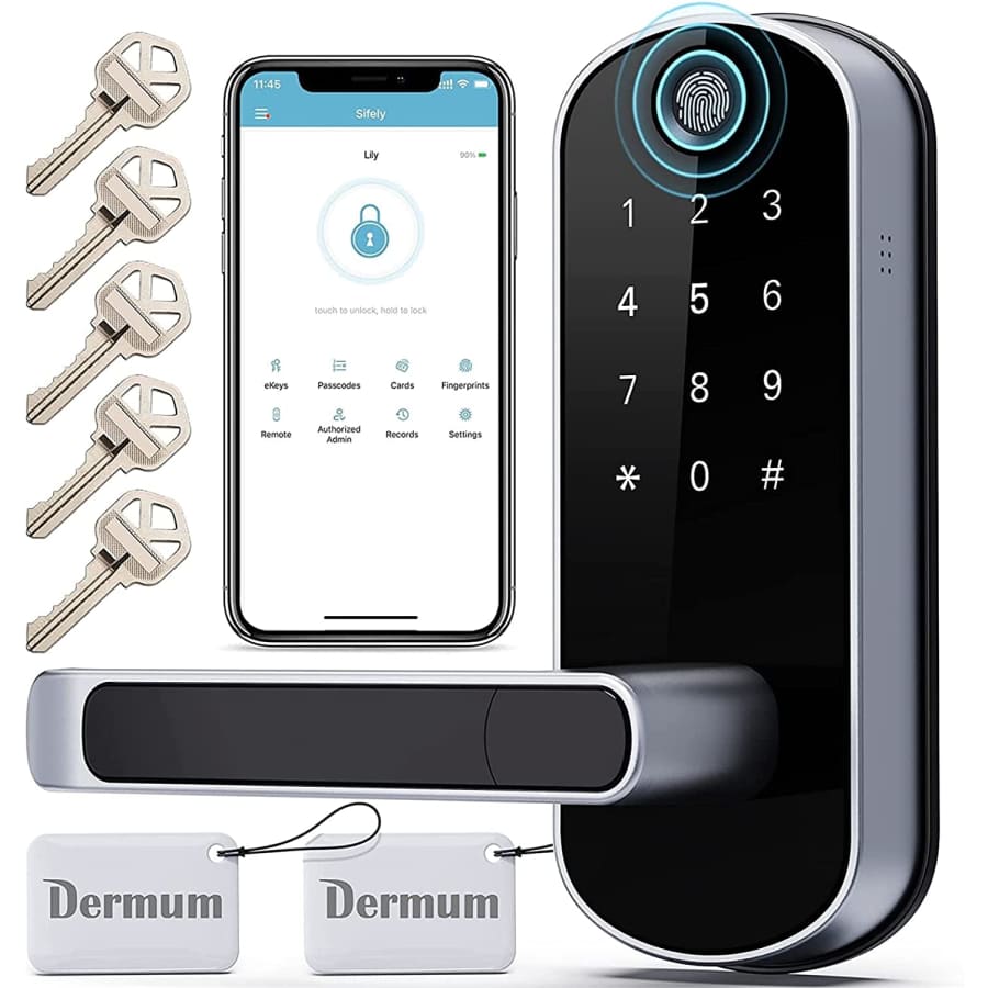 Dermum S1 Smart Door Lock for $80