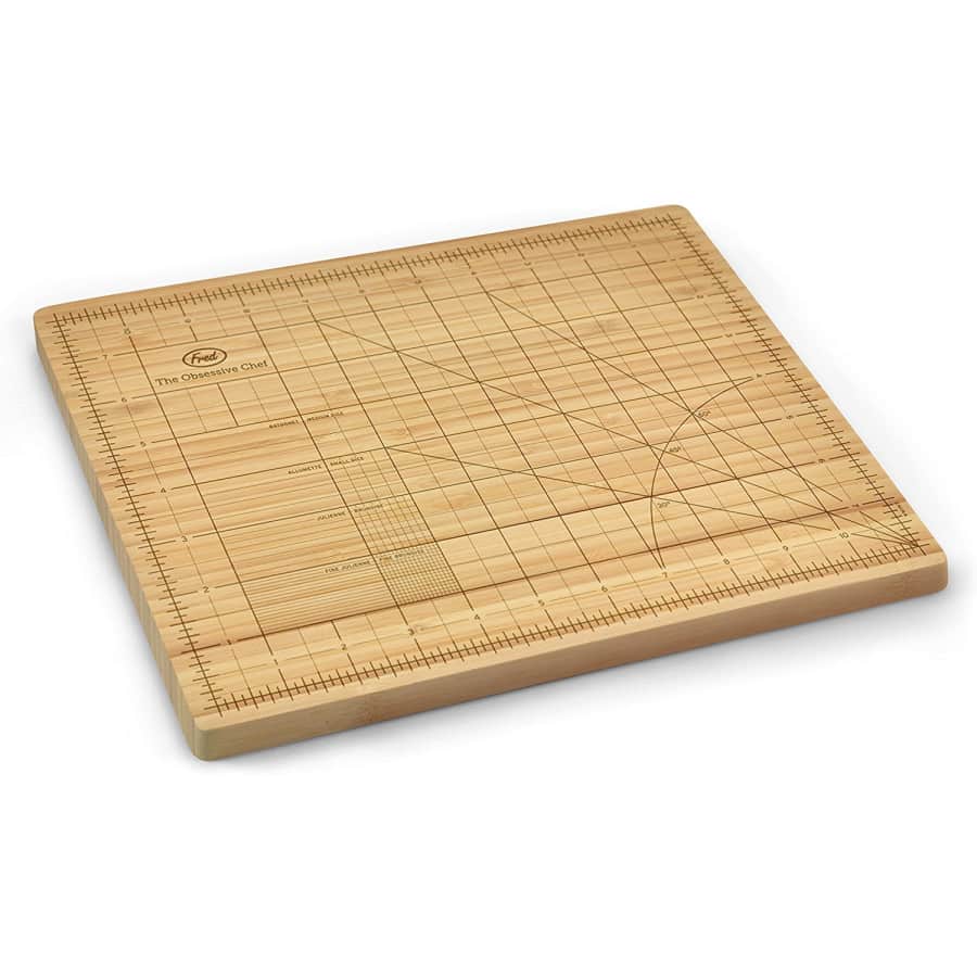 Genuine Fred The Obsessive Chef Bamboo Cutting Board for $38