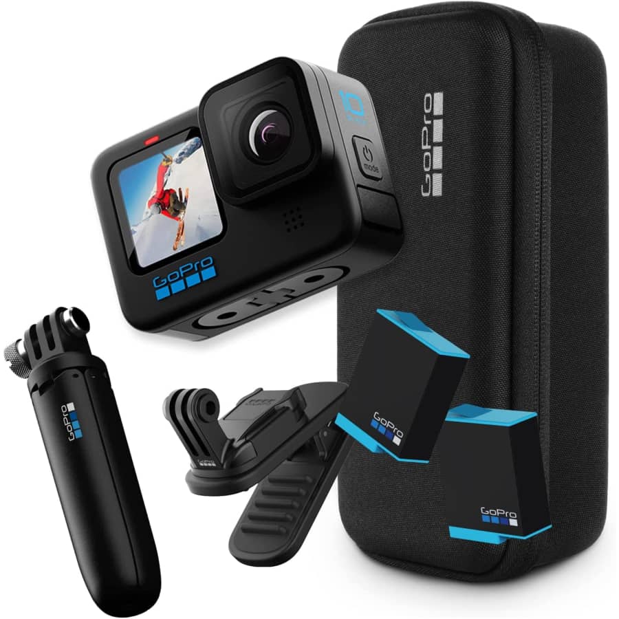 GoPro HERO10 Black Accessory Bundle for $270