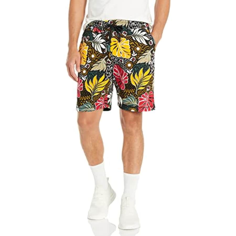 LRG Lifted Research Group Men's Fleece Shorts, Tropic, Large for $36