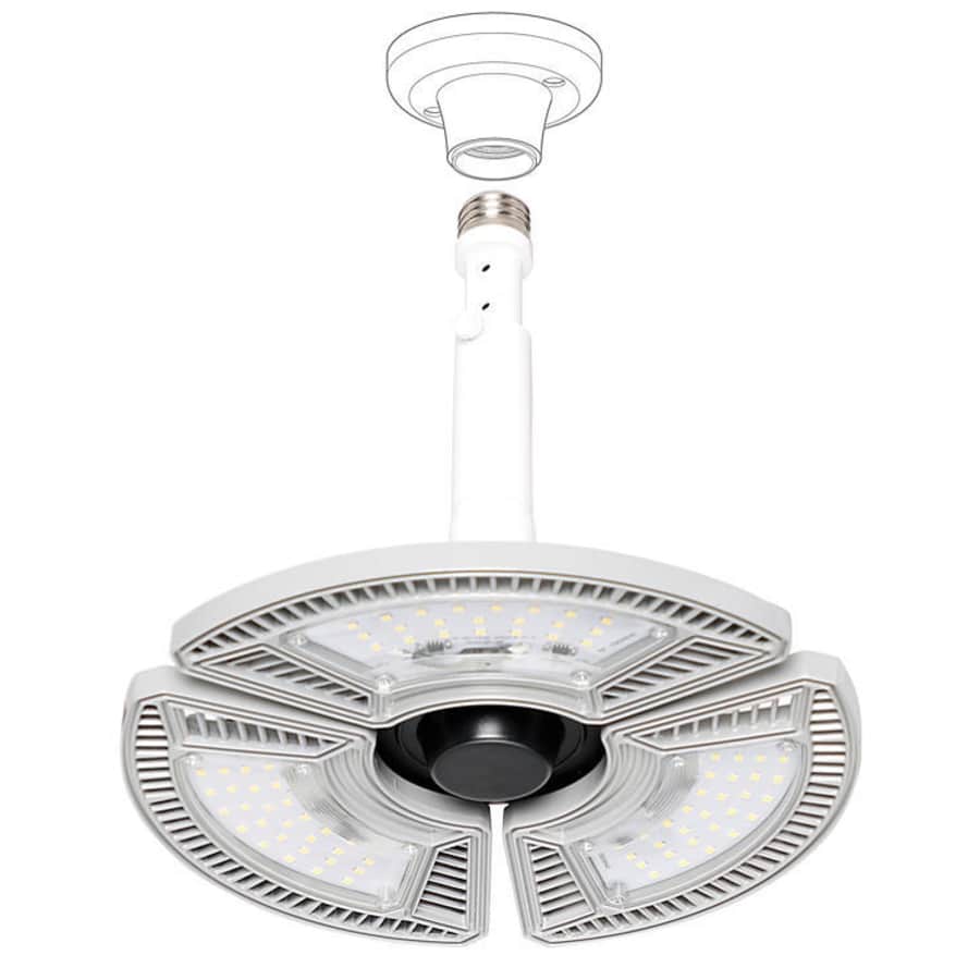 Honeywell 5,000-Lumen LED 3-Panel Deformable Garage Light for $23 for members