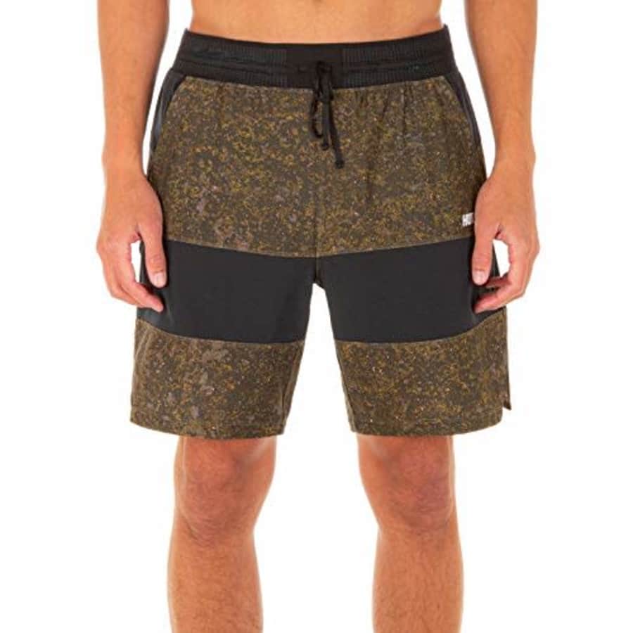 Hurley Men's Phantom Explore Apex 17.5 Shorts, Medium Olive, Small for $45 Hurley Men's Phantom Explore Apex 17.5 Shorts, Medium Olive, Small for $45