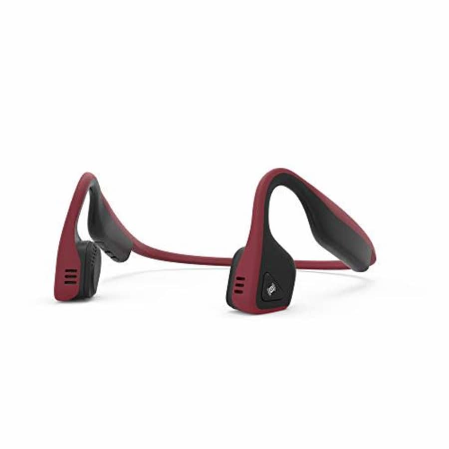 AfterShokz Titanium Bone Conduction Wireless Bluetooth Headphones, Canyon Red for $139