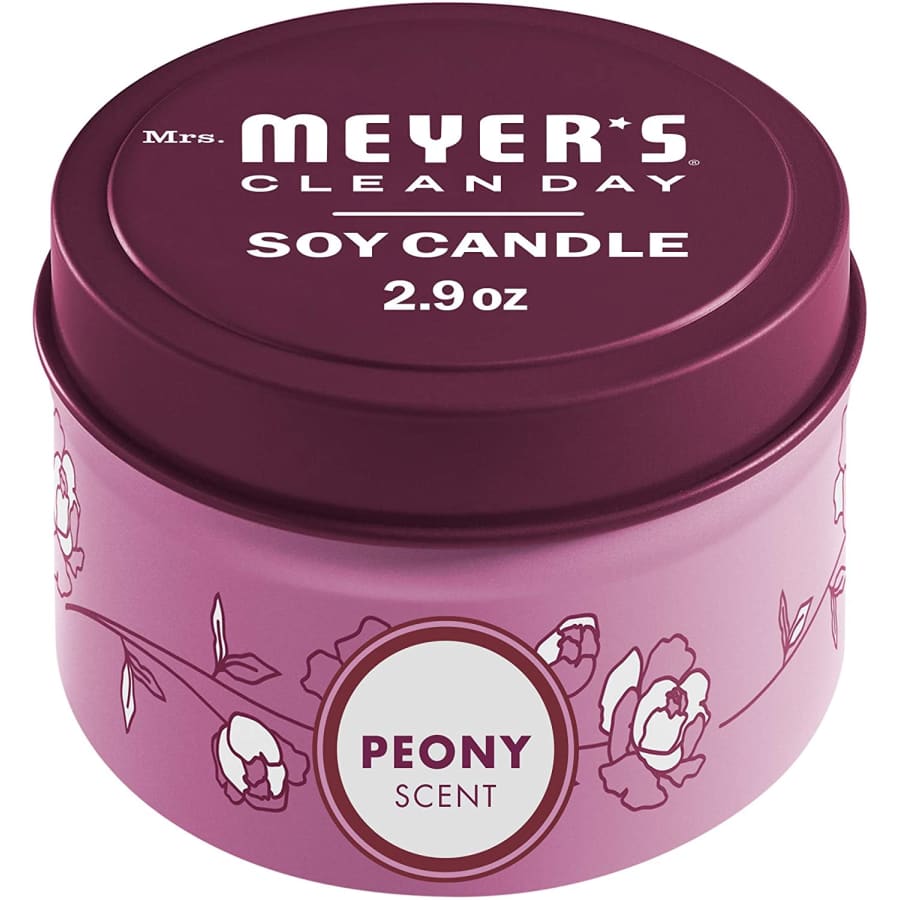 Mrs. Meyer's Clean Day Scented Soy Candle 2.9-oz. Tin for $9