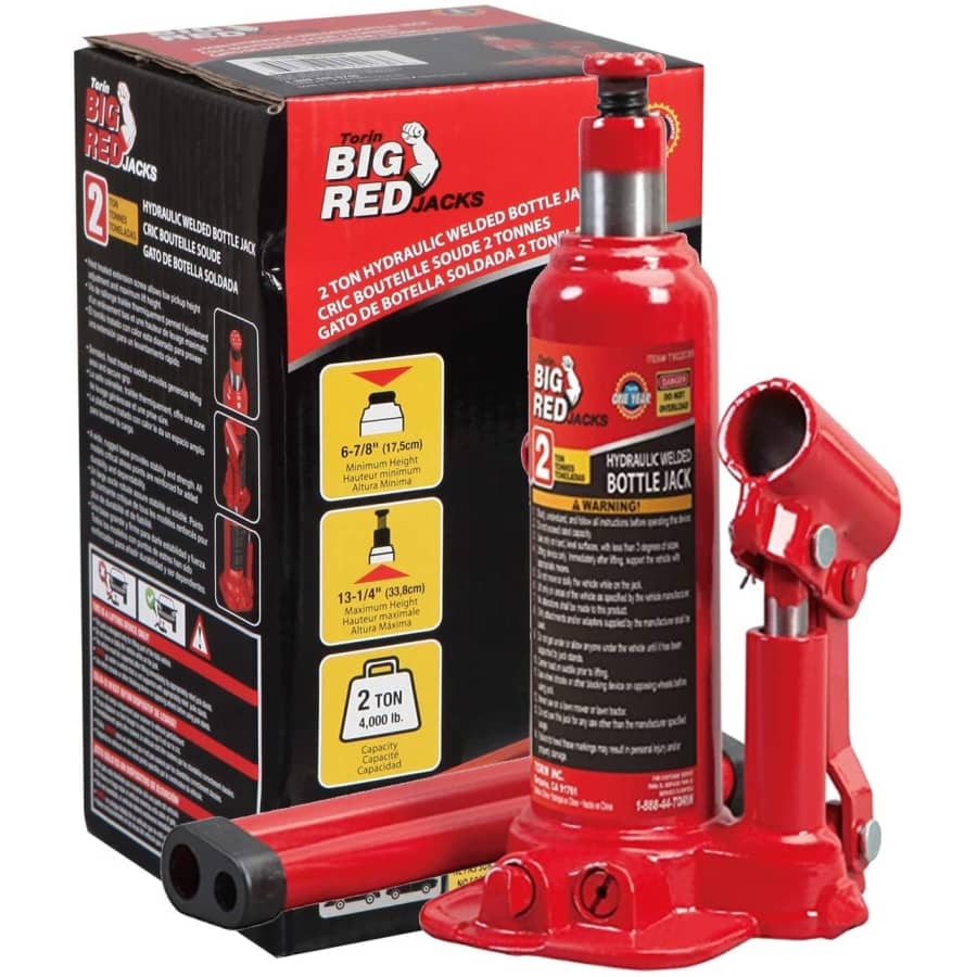 Big Red Torin Hydraulic Welded Bottle Jack for $14 Big Red Torin Hydraulic Welded Bottle Jack for $14