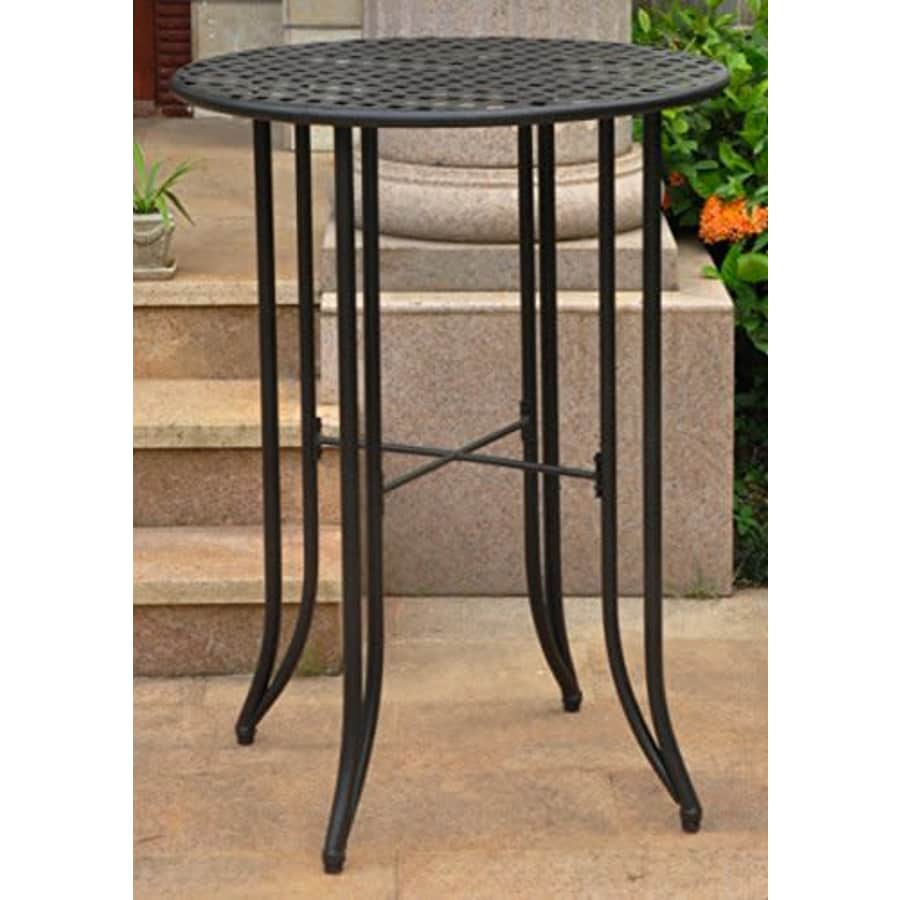 International Caravan Bar-Height Patio Bistro Table for $123